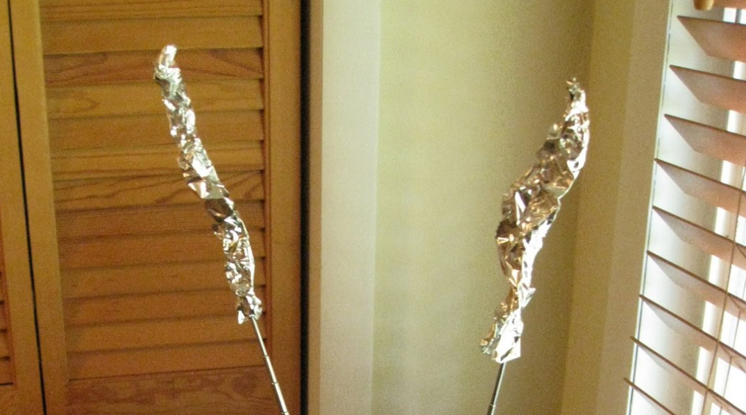 Boost TV Antenna Signal Aluminum Foil Antenna Secure